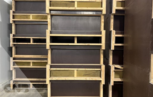 Foto van Droogwanden 5 hoog 1 breed