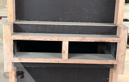 Foto van Droogwand 120x120xx100