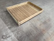 Foto van Houten broeibakken