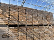 Foto van Houten gaasbakken